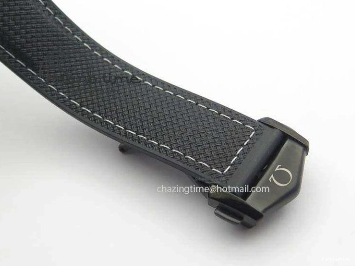 0407 Planet Ocean 45mm Real Ceramic BP-Maker Best Edition Black Dial On Nylon Rubber Strap A TopPick 8185